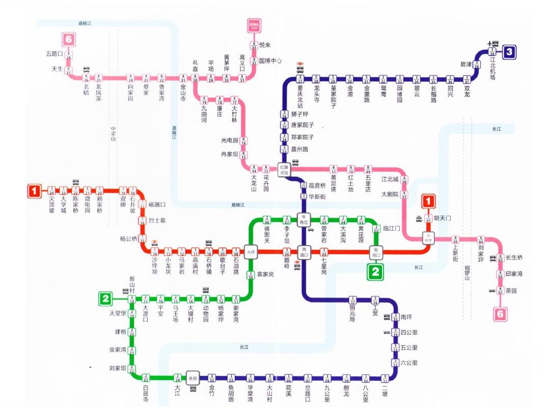 重庆最新轨道图，探索自然美景的探险之旅启程了！